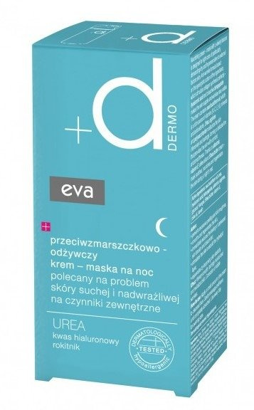 Eva Dermo krem maska przeciwzmarszczkowo-odżywczy na noc 50ml