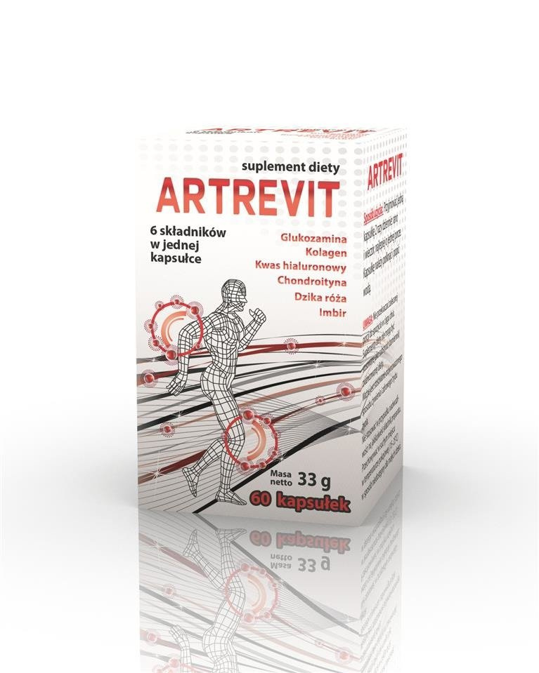 Gorvita Artrevit, 6 składników, 60 kaps.