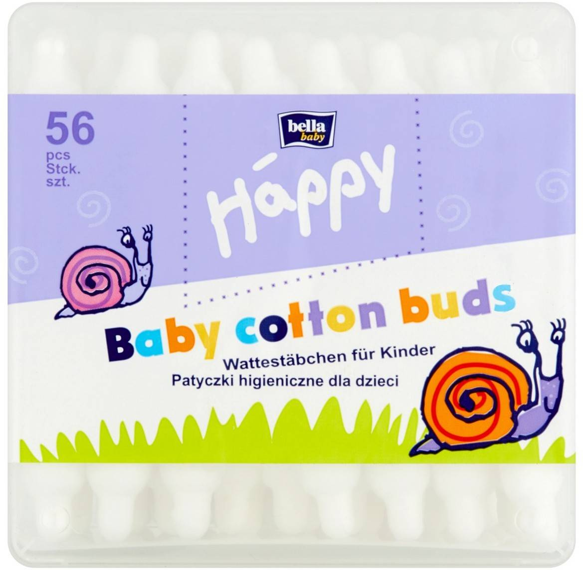 Patyczki higieniczne Baby Happy 56 SZT