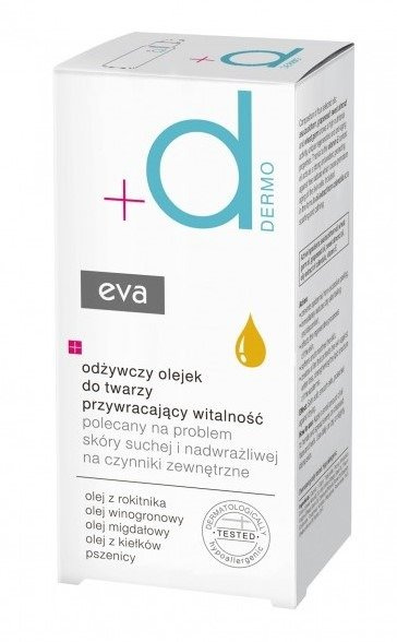 Eva Dermo odżywczy olejek do twarzy przywracający witalność 30ml